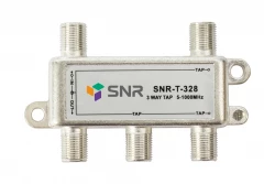 Ответвитель абонентский SNR-T-328 на 3 отвода, вносимое затухание IN-TAP 28dB.