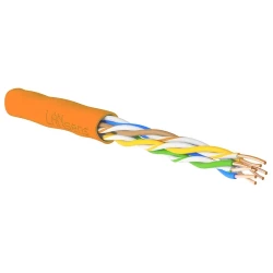 Кабель витая пара LANsens UTP, 4 пары Cat.5e, LSZH, indoor, master, 305м