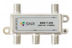 Ответвитель абонентский SNR-T-326 на 3 отвода, вносимое затухание IN-TAP 26dB.