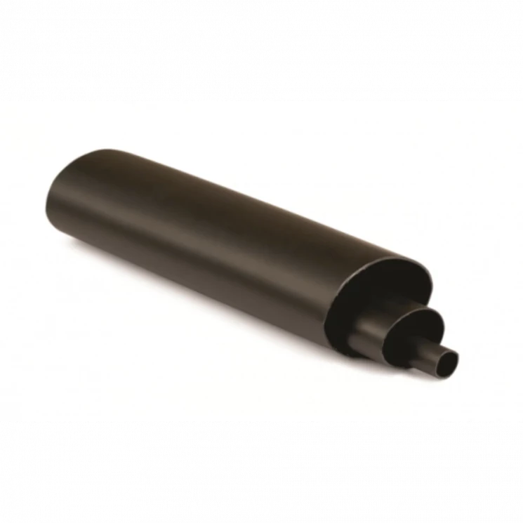 Трубка термоусадочная среднестен. 33/8 с клеем черн. (уп.10м) DKC 2CRMA33