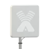ZETA MIMO BOX - широкополосная панельная антенна 4G/3G/2G/WIFI (17-20dBi) с герметичным боксом