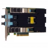 Сетевая карта 2 порта 40GBase-SR4 Bypass (MPO, XL710BM2), Silicom PE340G2BPI71-QS41