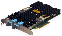 Сетевая карта 2 порта 40GBase-SR4 Bypass (MPO, XL710BM2), Silicom PE340G2BPI71-QS41