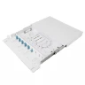 Кросс оптический 19" (ШКОС) на 16 портов LC Duplex, пластиковый выдвижной, 1U