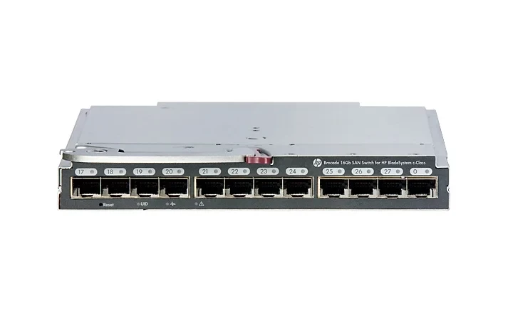 Блейд-коммутатор Brocade 16/28 SAN для HP c-Class блейд-систем