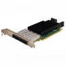 Сетевая карта 4 порта 25GBase-X (SFP28/zSFP+, Intel® XXV710 Based), Silicom PE31625G4I71L-XR