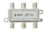 Ответвитель абонентский SNR-T-410, на 4 отвода, вносимое затухание IN-TAP 10dB.