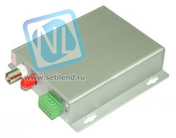 Медиаконвертер для передачи аудио/видео по волокну SNR-CVT-AV-1/1
