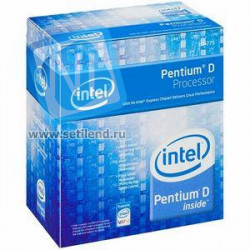 Процессор Intel BX80553945 Pentium D950 3400Mhz (2x2048/800/1.25v) VT Dual Core LGA775 Presler-BX80553945(NEW)
