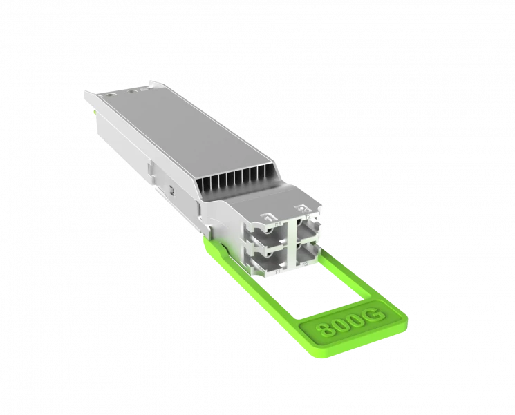 Модуль OSFP800 800GBASE, разъем 4xLC, дальность до 2км