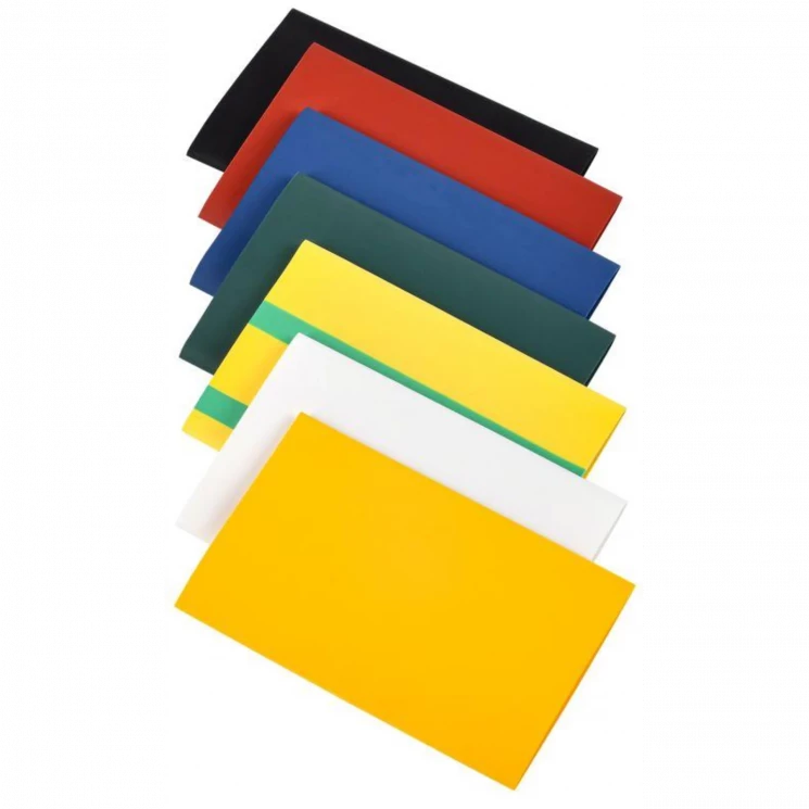 Набор трубок термоусадочных нг-LS 40/20 100мм 7 цветов по 3шт IEK UDR10-040-020-021-S