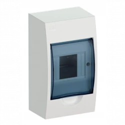 Корпус ЩРН-П-4 Krepta 3 IP41 навесной пластик. бел. IEK MKP12-N-04-40-20