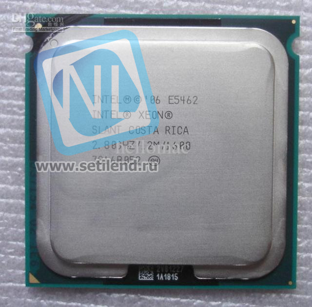 Процессор Intel SLANT Процессор Xeon E5462 2800Mhz (1600/2x6Mb/1.225v) LGA771 Harpertown-SLANT(NEW)
