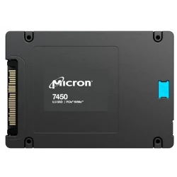 Накопитель SSD Micron 7450 MAX, 6.4TB, NVME U.3, PCI-E 4.0, 2.5"