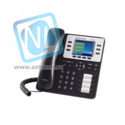 Grandstream GXP2130v2 - IP телефон. 3 SIP аккаунта, 3 линии, цветной LCD, PoE, (1GbE) Gigabit Ethernet, 8 BLF, Bluetooth