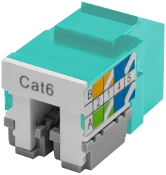 Модуль Keystone Jack SNR, неэкранированный, cat.6, вертикальная заделка, упаковка 6шт.