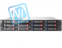 Дисковая система хранения HP AJ743A StorageWorks 2012fc Dual Controller Modular Smart Array (up to 12x3.5in HDDs, icl 2xCntr (1Gb cache) with 2 LC Connectors, 2x0,6m SAS cable)-AJ743A(NEW)