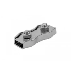 Зажим для троса двойной 5мм Duplex оцинкованный (duplex-5)