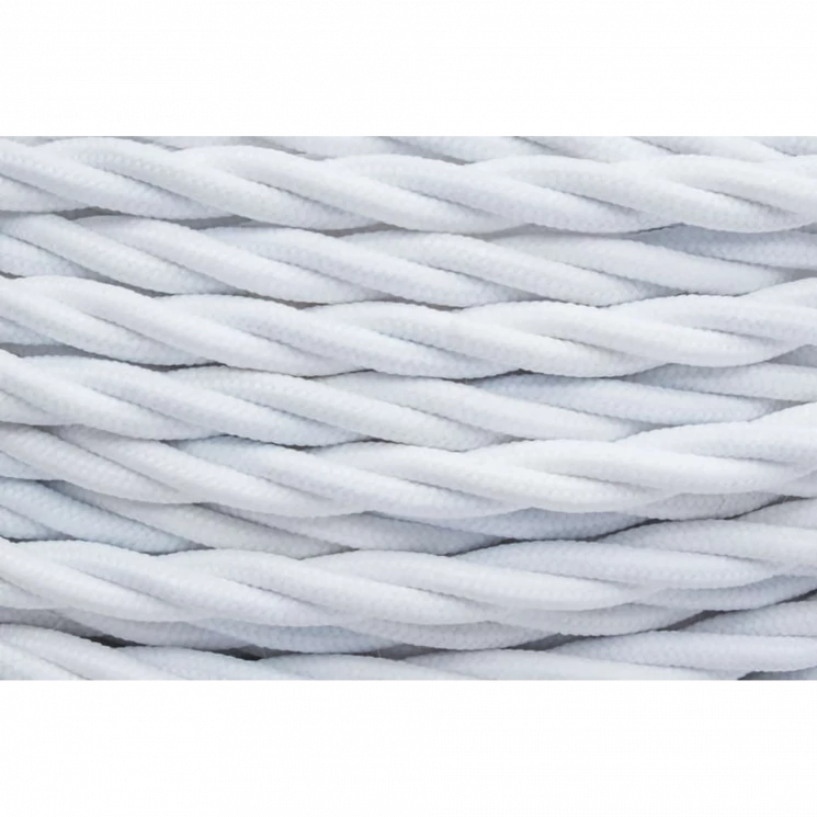 Провод ретро 3х2.5 матов. бел. (уп.20м) Bironi B1-435-71-20