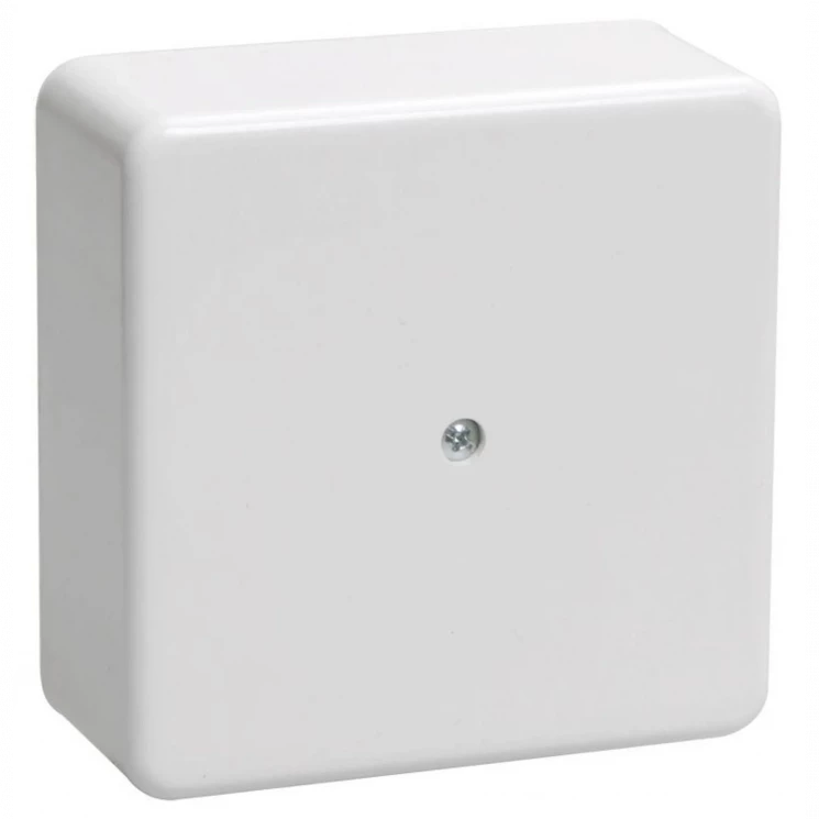 Коробка распаячная ОП 100х100х44 IP20 KM41222 (6 клем. 6кв.мм) бел. IEK UKO10-100-100-044-K01