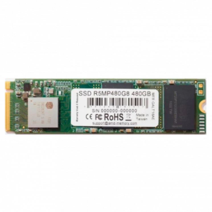 Накопитель SSD AMD PCIe 3.0 x4 480GB R5MP480G8 Radeon M.2 2280