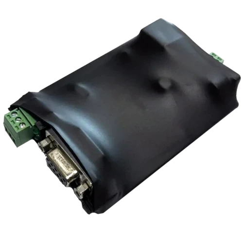 Конвертер интерфейсов RS232/RS485 - Ethernet, без БП, в термоусадке, доп. питание, S232-410S