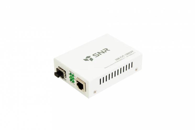 Медиаконвертер 10/100/1000-Base-T / 100/1000Base-FX с SFP-портом
