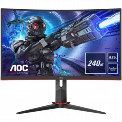 Монитор AOC 27" Gaming C27G2ZU черный/красный VA LED 0.5ms 16:9 HDMI M/M матовая HAS Piv 300cd 178гр