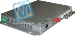 Медиаконвертер для передачи аудио/видео по волокну SNR-CVT-AV-1/4-1D