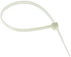 Хомут кабельный 2.5х120 нейл. бел. (уп.100шт) EKF plc-c-2.5x120