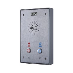 Fanvil i12-N-02P интерком, накладной, внешний, IP65, IK10, 2 кнопки