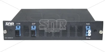 Модуль Add/Drop SNR-CWDM-DRP1-10GR-1470/1610 в 1/2-слоте