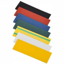 Набор трубок термоусадочных нг-LS 20/10 100мм 7 цветов по 3шт IEK UDR10-020-010-021-S