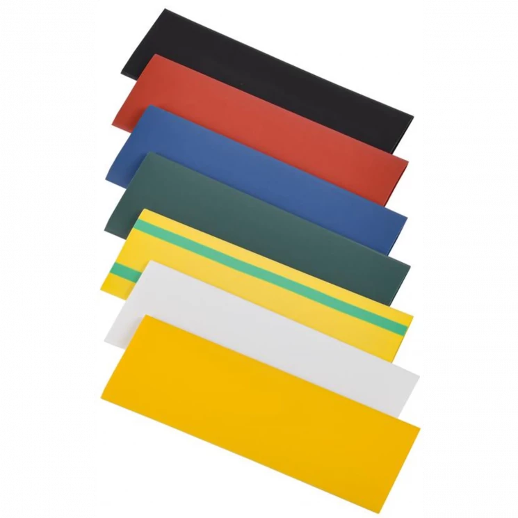 Набор трубок термоусадочных нг-LS 20/10 100мм 7 цветов по 3шт IEK UDR10-020-010-021-S