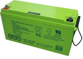 GPL121500 WBR, аккумулятор свинцовый