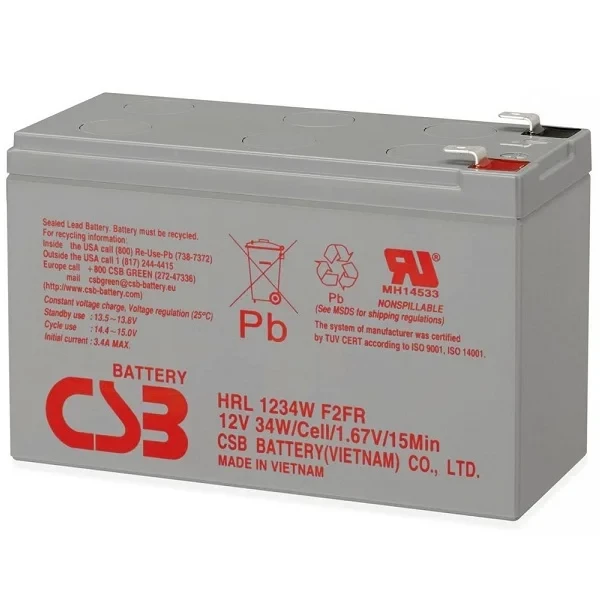 Аккумуляторная батарея CSB HRL 1234W