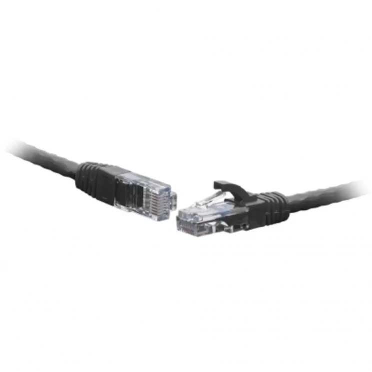 Коммутационный шнур F/UTP 4-х парный cat.6 30.0м PVC standart черный