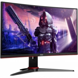 Монитор AOC 23.6" Gaming C24G2AE черный/красный VA LED 1ms 16:9 HDMI M/M матовая 250cd 178гр/178гр 1