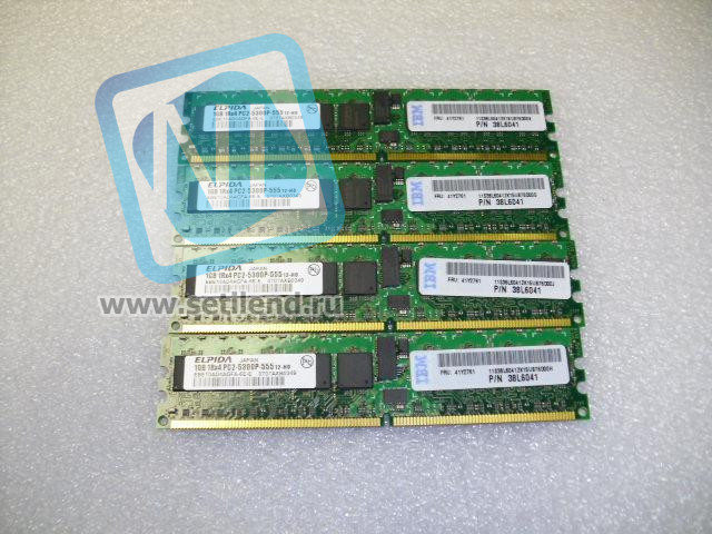 Модуль памяти IBM 41Y2761 1GB PC2-5300P DDR2-667 ECC CL3 RDIMM-41Y2761(NEW)