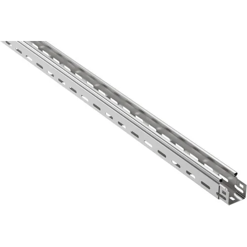 Лоток листовой перфорированный 50х50 L3000 сталь 0.55мм оцинк. IEK CLP10-050-050-055-3