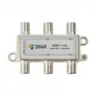 Ответвитель абонентский SNR-T-416, на 4 отвода, вносимое затухание IN-TAP 16dB.