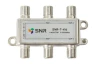Ответвитель абонентский SNR-T-416, на 4 отвода, вносимое затухание IN-TAP 16dB.
