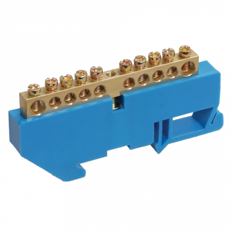 Шина нулевая на DIN-изол. ШНИ-6х9-12-Д-С ИЭК YNN10-69-12D-K07