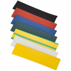 Набор трубок термоусадочных нг-LS 16/8 100мм 7 цветов по 3шт IEK UDR10-016-008-021-S