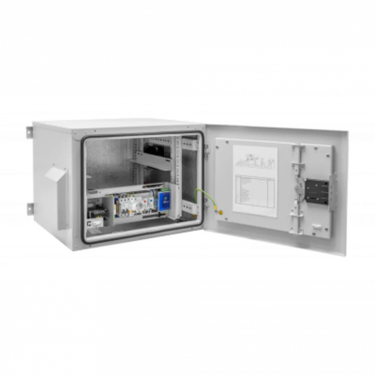 Шкаф уличный всепогодный 12U глубина 600мм (нагрев, охлаждение, контроль климата, ERD )