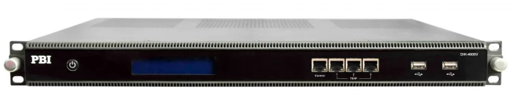 Транскодер H.264 16 каналов SD/4 канала HD PBI DIH-4000V