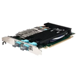 Сетевая карта 2 порта 100GBase-SR4 Bypass (LC, Intel E810-CAM2), Silicom P4CG2BPI81-ZS4