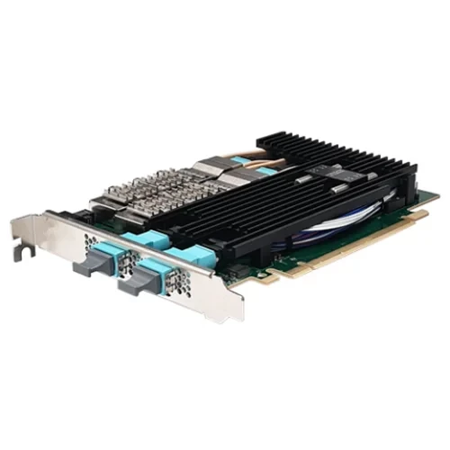 Сетевая карта 2 порта 100GBase-SR4 Bypass (LC, Intel E810-CAM2), Silicom P4CG2BPI81-ZS4