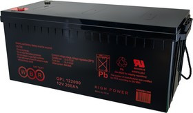 GPL122000 WBR, аккумулятор свинцовый