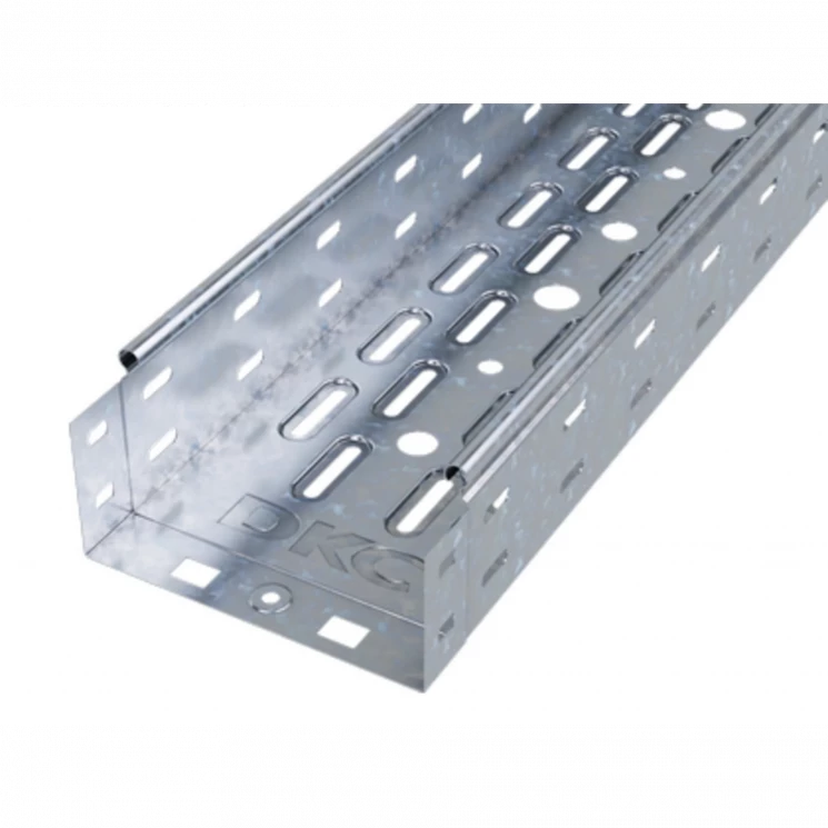 Лоток листовой перфорированный 150х80 L3000 сталь 0.7мм DKC 35303